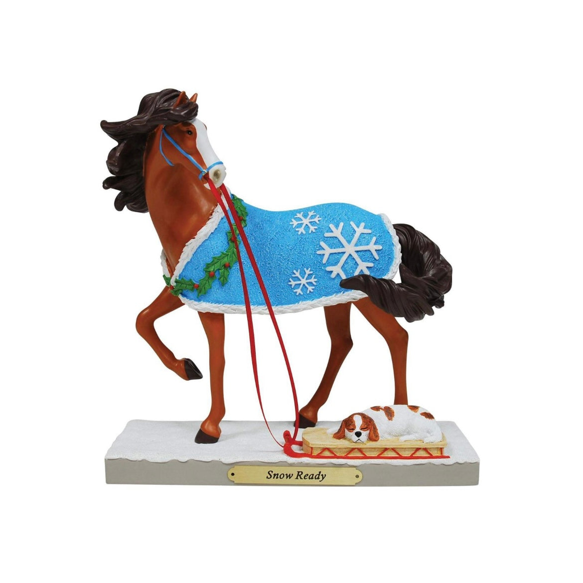 Painted Ponies Holiday Figurines