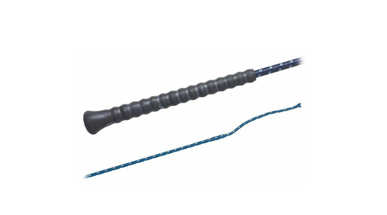 Fleck Economy Dressage Whip, Rubber Handle