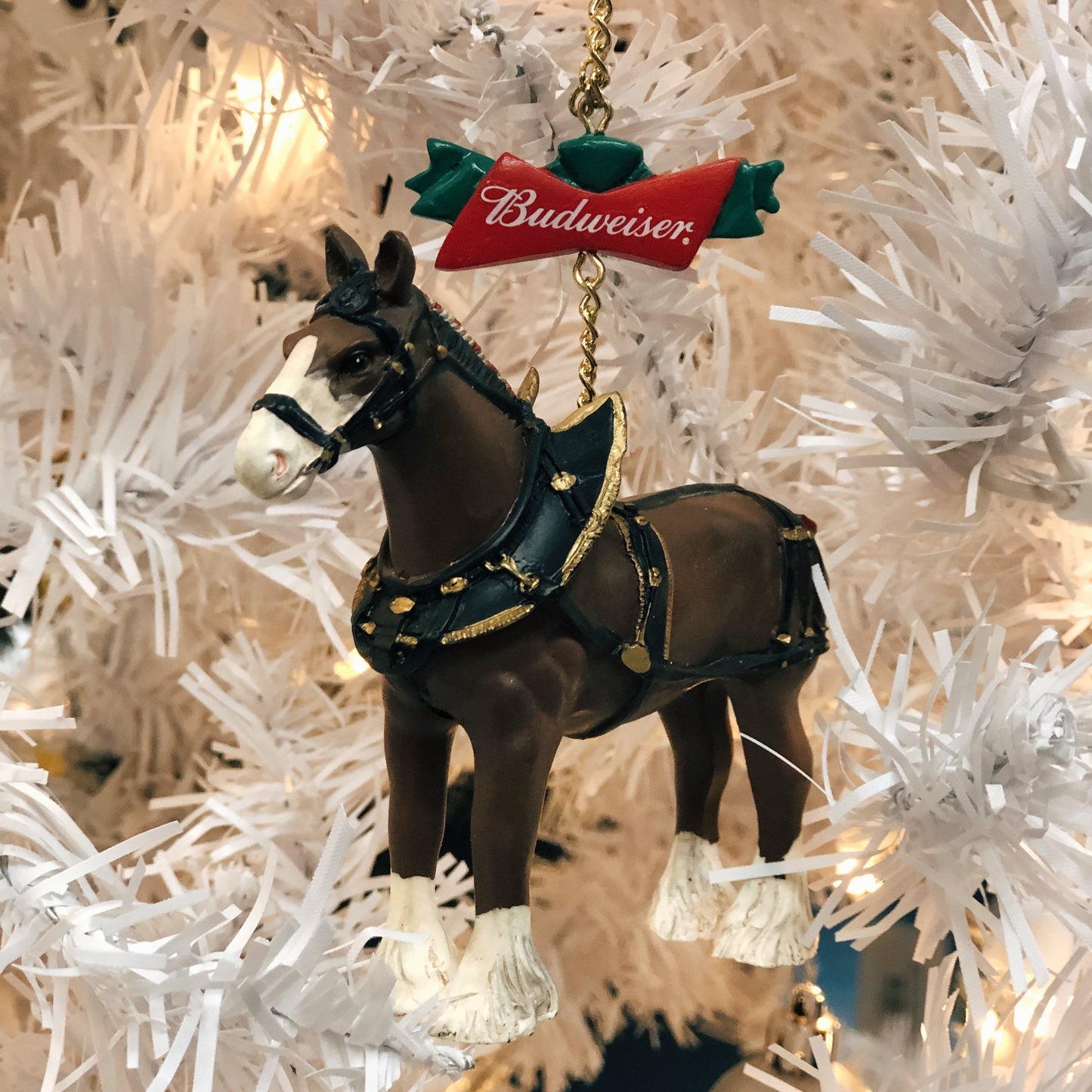 Budweiser Horse Ornament