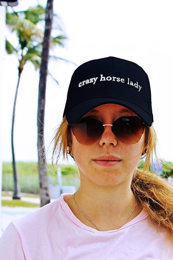 Spiced Equestrian Crazy Horse Lady Ringside Hat