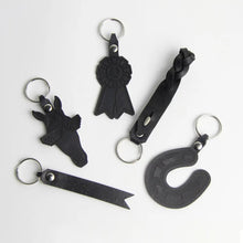 Load image into Gallery viewer, Hunt Seat Paper Co. Leather Keychain
