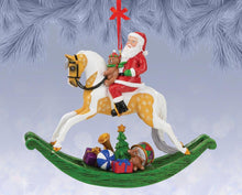 Load image into Gallery viewer, Breyer 2021 Rocking Santa Ornament