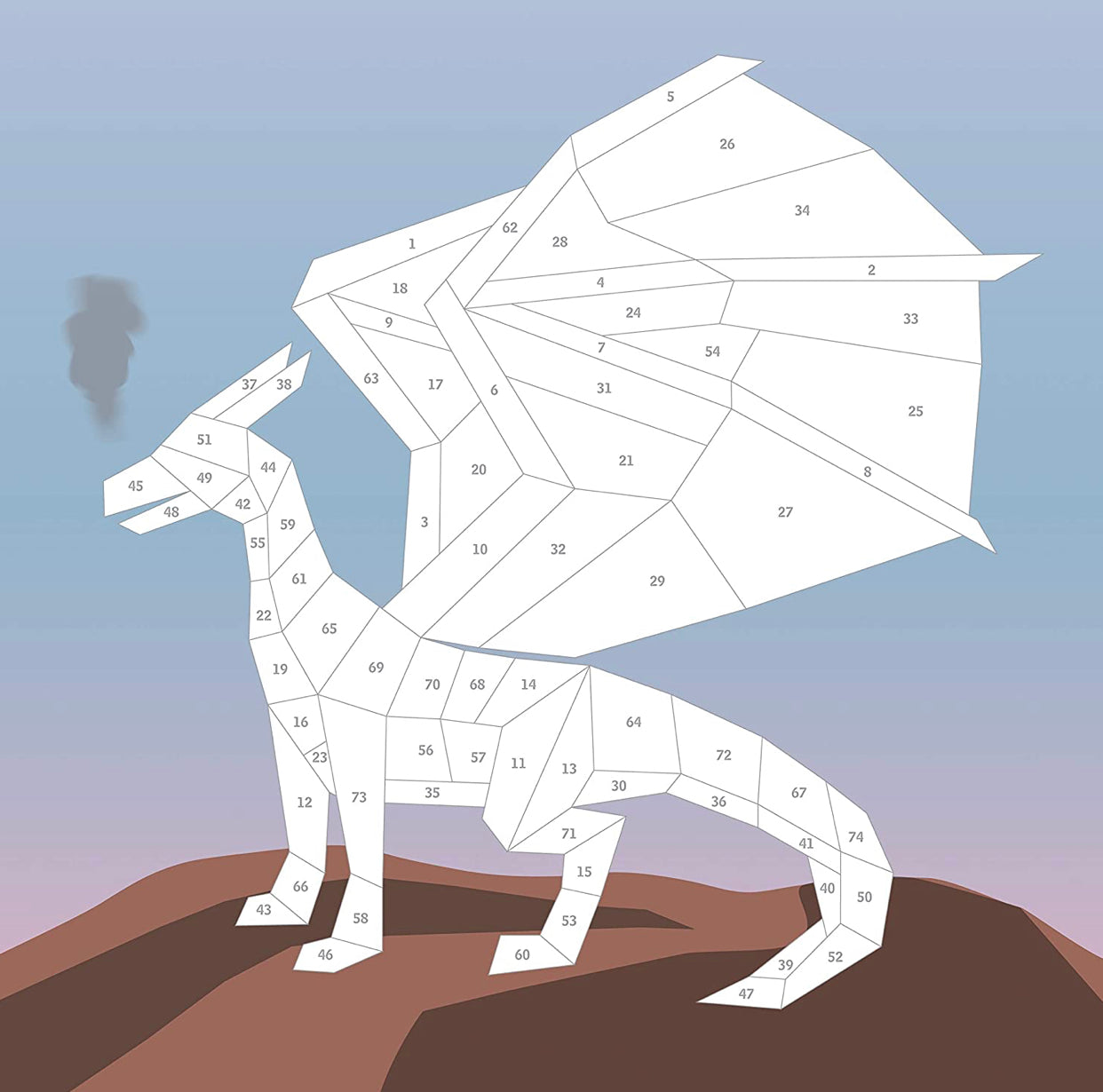 Paint by Sticker Unicorn & Magic