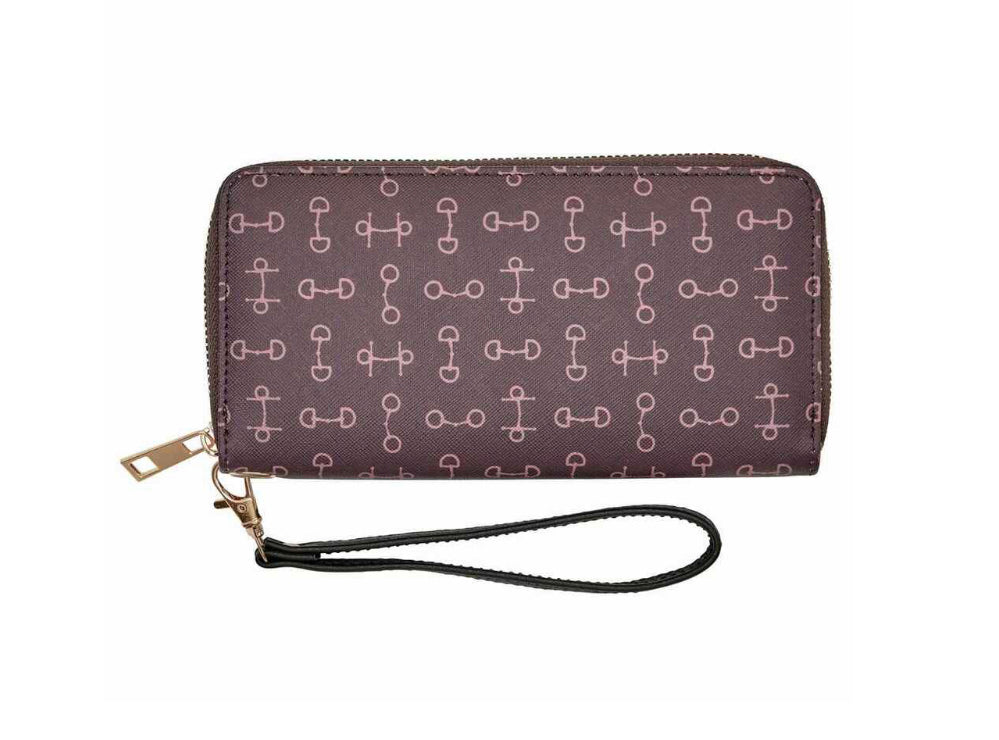 Lila Snaffle Bit Wallet