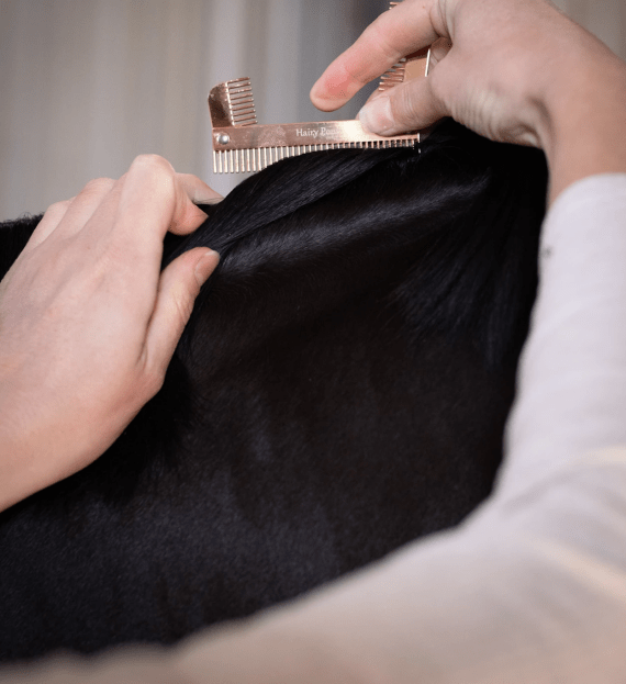 Hairy Pony Mane Sectioning Comb