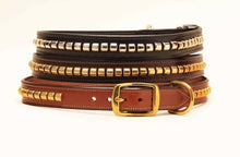 Load image into Gallery viewer, Tory Leather Clincher Dog Collar