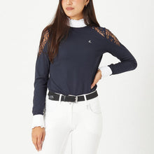 Load image into Gallery viewer, Horze Sylvie Women&#39;s Lace Show Shirt