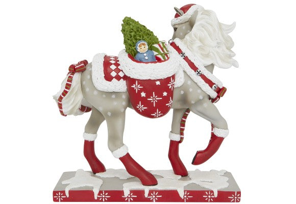 Painted Ponies Holiday Figurines