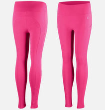 Load image into Gallery viewer, Horze Gracie Kids Silicone Full Seat Riding Tights with Phone Pocket