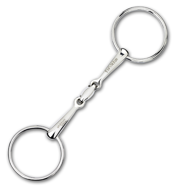 Stübben EZ Control Loose Ring Snaffle Bit