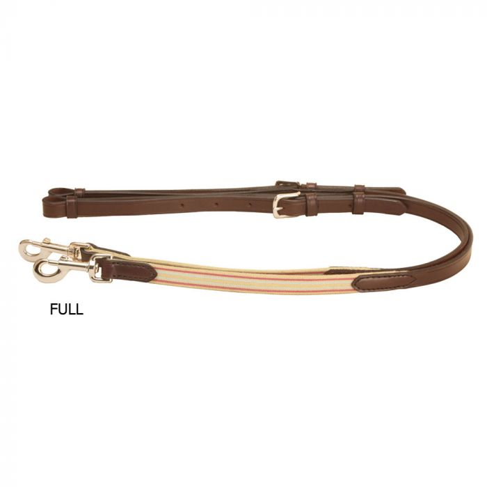 Tory Leather & Elastic Side Reins